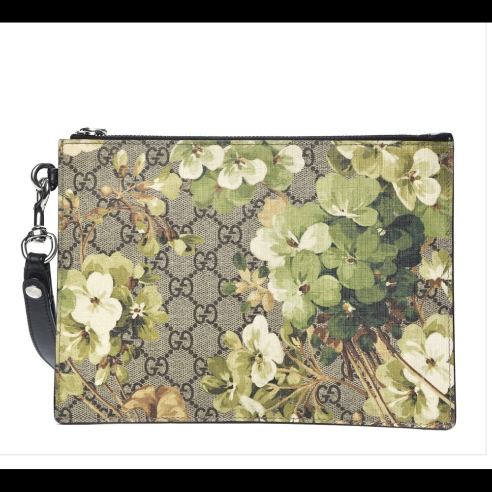 Gucci wristlet pouch Bloom